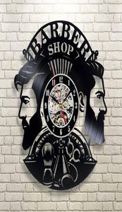Barber Shop Mur Horloge moderne décoration de salon de coiffure