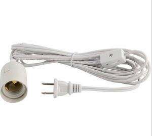 Bases on/off switch and E 26 lampholder 12 feet long cable UL approved IQ lamp power cord