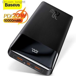 Baseus PD 20W Power Bank 10000mAh Portable Charger External Battery 10000 Fast Charging Powerbank For iPhone mi Poverbank Q230826
