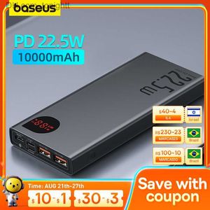 Baseus Power Bank 10000mAh with 22.5W PD Fast Charging Powerbank Portable Battery Q230826