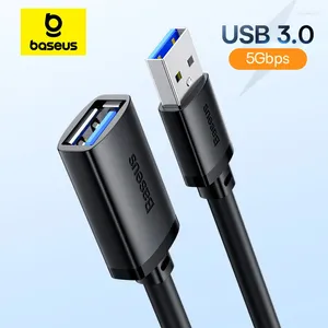 Câble d'extension USB Baseus 3.0 pour ordinateur portable intelligent TV Xbox One SSD cordon d'extension Mini 5Gbps vitesse rapide