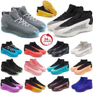 Chaussures de basket-ball ae 1 meilleur de Stormtrooper All-Star The Future Velocity Blue Black Men avec AE1 Love New Wave Coral Anthony Edwards Men Training Training Sports Sneakers