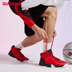 Chaussures de basket-ball Qiaodan Men 2024 Antifriction Anti-Friction Breatteur Haignable Hard Affortant Sneaker masculin XM1590111