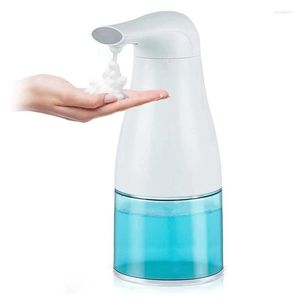 Ensemble d'accessoires de bain distributeur automatique de savon moussant pour les mains sans contact 250Ml distributeurs de comptoir pour salle de bain cuisine El