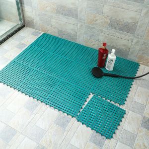 Tapis de bain DIY Tapis d'épissure imperméable Salle de bains Toilette Cuisine Cuisine Antidérapante Mti-Color Décoration de la maison Livraison directe Accès au jardin Otbnv