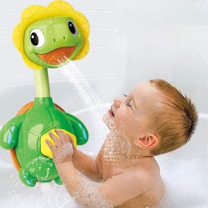 Juguetes de baño bebé para niños pato tortuga lechón bebé agua pulverizada piscina exterior bañera aspersor ducha 221118