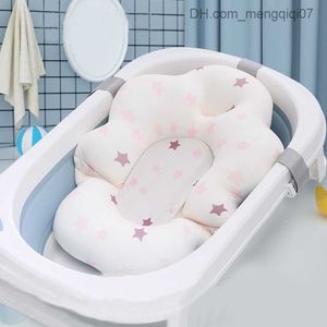 Bathing Tubs Seats Baby Bathtub Cushion Foldable Baby Bathtub Seat Support Cushion Newborn Bathtub Chair Baby Non slip Soft Comfort Body Cushion Z230817