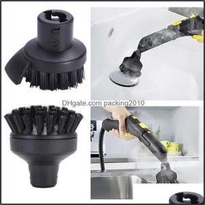 Salle de bain bain maison grattoir de jardin brosse ronde pour Karcher Sc1 Sc2 Sc3 Sc4 Sc5 Sc7 aspirateur pièces balayeuse Robot nettoyage Aessories Sho