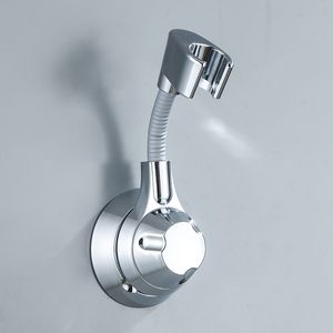 Soporte de cabezal de ducha Flexible para baño, soporte de montaje en pared ajustable para cabezal de ducha de mano, instalación sin taladro KDJK2303