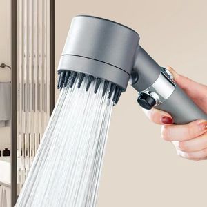 Bathroom Shower Heads 3 Modes Head High Pressure Showerhead Portable Filter Rainfall Faucet Tap Bath Home Innovative Accessories 231117