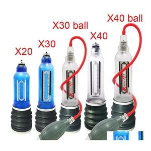 Ensembles de douche de salle de bain Électrique Masrs Extender Assist X20 X30 X40 Care Masr Pump Penispump Agrandissement Water Spa Penis Enlarg Homefavor Dhhyl