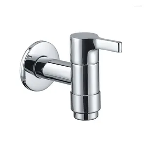 Grifos de lavabo de baño 1pc g1/2 'bidet bidet lavadora grifo anti-caza de agua automática parada de trapeador de un solo frío abierta rápida