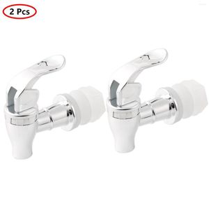 Robinets d'évier de salle de bains 2pcs machine à laver robinet robinet d'eau de bassin avec bec outils de lavage à la main distributeur de boissons robinet pour toute cruche de boisson