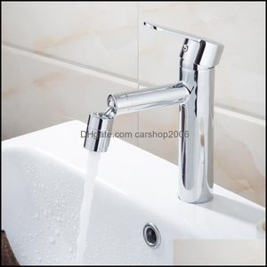 Robinets de lavabo de salle de bain Robinets, douches comme maison Jardin Robinet de bassin de bain en acier inoxydable Chrome Noir Mitigeur Vanité Goutte d'eau froide Deli