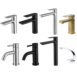 Grifos para lavabo de baño ULA, precio de venta de varios tipos, grifo para lavabo, grifo mezclador montado en cubierta, grúa, cascada, grifos para lavabo de baño, grifos mezcladores de agua fría 230311