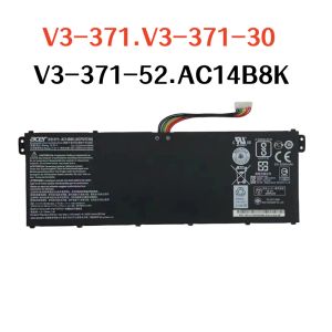 Baterías 100%originales 3220 mAh para Acer AC14B8K TMP236 TMP238 MS2392 N17C1 V3371 V337130 V337152 ES1111/433G/531/B115 Laptop Battery