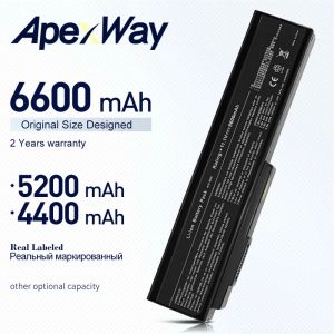 Batteries 11.1V Batters pour ordinateur portable pour ASUS N53SV N53 N53S N53J N61 N61D N61J N61V M50S M50V M50SA M50SV A32N61 A32M50 L062066 6600MAH