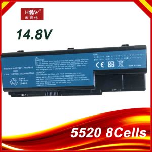 Batteries 14.8V 8 cellules Batterie d'ordinateur portable pour Acer Aspire 5520 5720 5920 6920 7520 5220 7720 7230 8920 8930G AS07B31 AS07B41 AS07B51