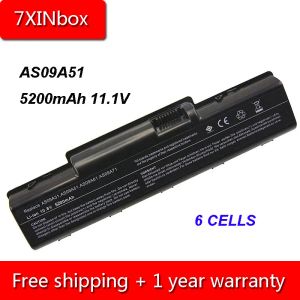 Batteries 7xinbox 5200mAh 11.1V AS09A51 AS09A61 AS09A71 Batterie d'ordinateur portable pour Acer Aspire 4332 4732 5241 5332 5334 5517 5532 5732 5734 7715