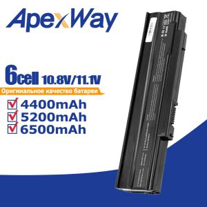 Batteries Apexway 6 Cellules Batterie d'ordinateur portable pour Acer Extensa 5235 5635 5635G 5635Z 5635ZG EMACHINES E528 E728 AS09C31 AS09C71