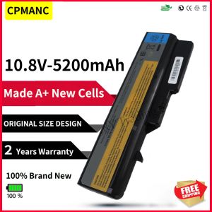Batteries CPMANC 6Cell Batterie de l'ordinateur portable L09M6Y02 L10M6F21 L09S6Y02 L09L6Y02 pour Lenovo G460 G465 G470 G475 G560 G565 G570 G575 G770 Z460