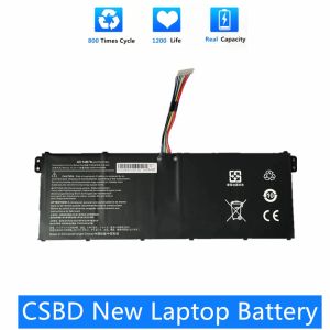 Batteries CSBD New OEM AC14B7K Batterie d'ordinateur portable pour Acer Spin 5 SP51551GN SWIFT SF31452 pour Acer Nitro 5 AN51542