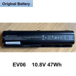 Batteries authentiques Batterie de carnet d'ordinateur portable EV06 pour HP Pavilion DV4 DV5 DV6 CQ40 CQ45 CQ50 CQ60 CQ70 G50 HSTNNIB72 HSTNNW49C 484170001