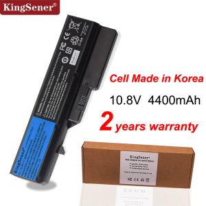 Batteries Kingsener New L09S6Y02 Batterie d'ordinateur portable pour Lenovo IdeaPad G460 G470 G570 G560 V360 V370 V470 Z460 Z465 B470 B570 L09L6Y02 4400MAH