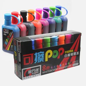 Las baterías saben 8 colores/set de tinta pizarra de tinta que se puede reponer en el proveedor de la escuela para el proveedor de la escuela