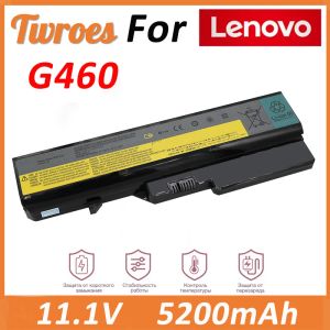 Batteries L09M6Y02 L10M6 F21L09S6Y02 Batterie d'ordinateur portable 11.1V 5200mAh pour Lenovo IdeaPad B570A, B570G, G460, G460E, G465, G470, G475, G560