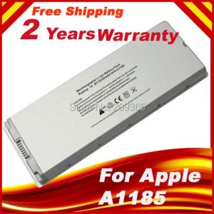 Piles batterie pour ordinateur portable pour Apple MacBook A1181 2008 Year White A1185 Batterie