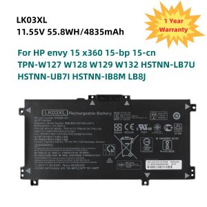 Baterías LK03XL batería de laptop para hp envy 15 x360 15bp 15cn tpnw127 w128 w129 w132 hstnnlb7u hstnnub7i hstnnib8m lb8j 55.8wh