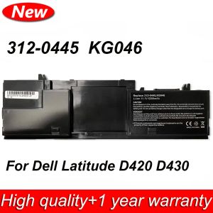 Batteries Nouvelles 3120445 KG046 11.1V 5200mAh Batterie d'ordinateur portable pour Dell Latitude D420 D430 Series JG166 JG168 ordinateur portable