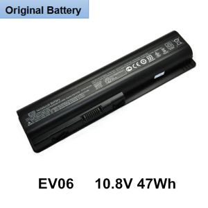 Batteries Batterie d'ordinateur portable d'origine EV06 10.8V 47Wh pour HP Pavilion DV4 DV5 DV6 CQ40 CQ45 CQ50 CQ60 CQ70 487296001 HSTNNIB73 HSTNNUB72