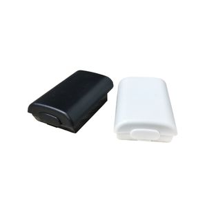 Couvercle de batterie porte noir blanc couleur coque arrière Kit de coque pour manette sans fil Xbox 360