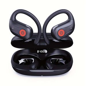 Auriculares inalámbricos con batería de larga duración, deportivos, con micrófono ENC, pantalla Digital LED, adecuados para Ios y Android