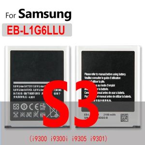 Batterie pour Samsung Galaxy S S2 S3 S4 S5 S6 S7 S8 S9 S10 5G S10E S20 Mini Edge plus Ultra SM G930F I9300 I9305 G950F G925S I9070