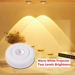 Luces LED táctiles alimentadas por batería para armario, lámpara de pared con puesta de sol para cocina, dormitorio, armario, luz nocturna, gran oferta