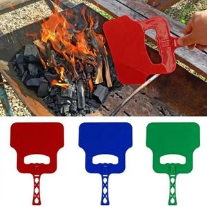BBQ Hand Hallow Blower Barbecue Fan Tool Manual Combustion Outdoor Cook Camping