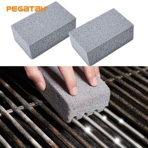 BBQ Tools Accessories 3Pc Grill Cleaning Brick Block Barbecue Stone Racks Stains Grease Cleaner Kitchen Gadgets 221128