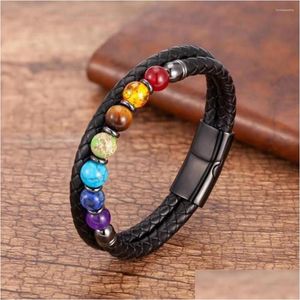 Perlé Brin Résistant À La Décoloration Élégant Bracelet À Breloques Tissé À La Main Accessoire Beau Travail Pour Rencontrer Drop Livraison Bijoux Bracel Dh5Xa