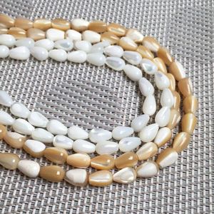 Beads Natural Shell Beading Mother Of Pearl Loose Isolation Bead For Jewelry Making DIY Bracelet Necklace Accessories