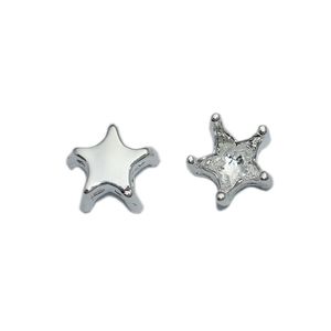 Perlesnice pendentif étoile réglage pour la fabrication de cristal et de strass en laiton accessoires de bijoux de mode en gros sans nickel sans plomb ID 30997