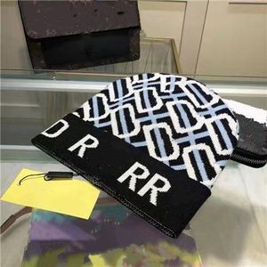 Bonnet/Crâne Casquettes Beani Caps Mode haute qualité bonnet designer Mode Hommes Dames Lettre Designer Chapeau Plaid Tricot Crâne Chapeau Bonnet D'hiver