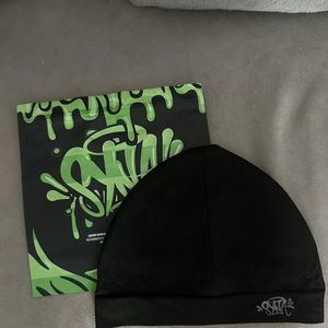 Gorros/Gorras de calavera Syna World Skull Hat Knitting Syna Beanie Hat Hombres Mujeres Párrafo Gorra de calidad Y2k Gorros cálidos Syna Running Cap 231109