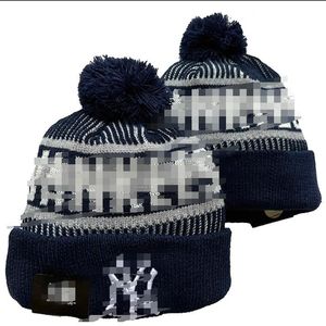 Bonnets NY Yankees Bobble Hats Baseball Ball Caps 2023-24 Fashion Designer Bucket Hat Chunky Knit Faux Pom Beanie Noël Sport