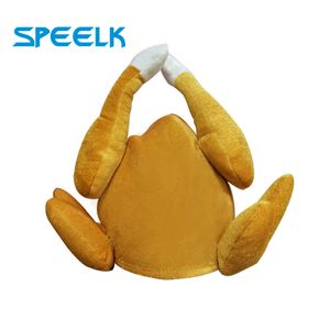 BeanieSkull Caps Halloween ball Funny Adultes Chapeaux Chicken Leg Cap Thanksgiving Turkey Hat Festival Party Decoration Funny Caps Wholesale 230410