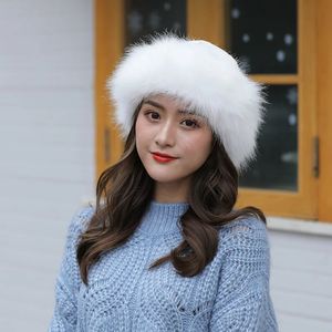 BeanieSkull Caps Bolso mongol Ante Imitación Piel Sombrero Hombres y mujeres Forrado con forro polar Acolchado Manteniendo gorros al por mayor 231212