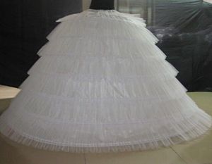 Beautiful Bridal Ball Gown Petticoat Underskirt High Quality Full for Gowns With Hoop
