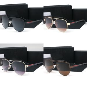 Belles lunettes de soleil de créateurs classiques pour hommes lunettes rétro colorées voyageur nuances sonnenbrille mode multicolore cadre en métal femmes lunettes de soleil